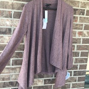 bobeau wallace brushed cardigan